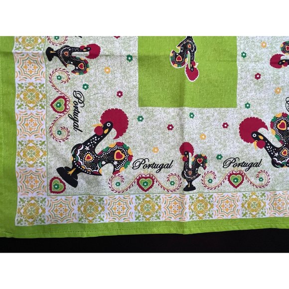 Vintage Portugal table topper - vintage linens 28”x28” - Picture 5 of 10
